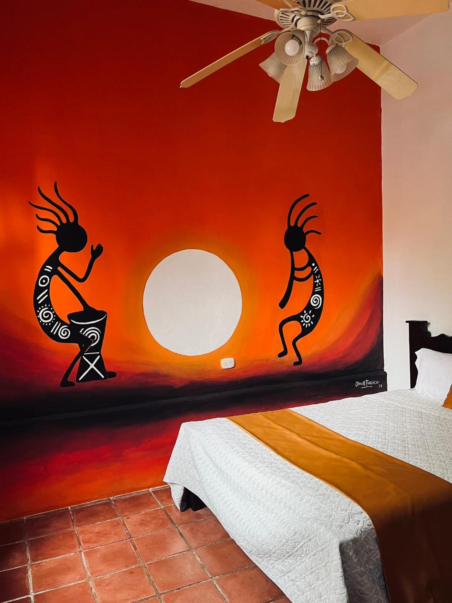 Siwo Art Guesthouse Playa Ocotal المظهر الخارجي الصورة